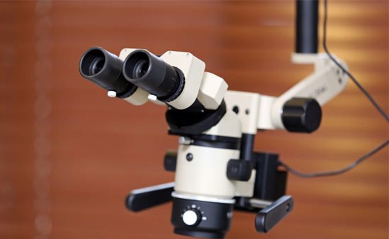 Close up of our Global Surgical Microscopes